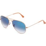 Ray-Ban Rb 3025 Aviator Large Metal Unisex-Sonnenbrille, Gold