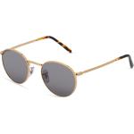 RAY-BAN RB 3637 NEW ROUND Unisex-Sonnenbrille, gold