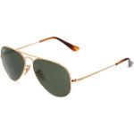 Ray-Ban Rb 3689 Aviator Metal Ii Unisex-Sonnenbrille, Gold