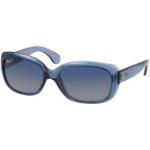 Blaue Ray Ban Jackie Ohh RB 4101 Kunststoffsonnenbrillen für Damen 