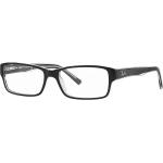 Schwarze Ray Ban Rechteckige Brillenfassungen für Herren 