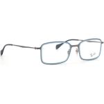 Silberne Ray Ban Brillenfassungen aus Metall für Herren 