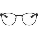 Schwarze Ray Ban Runde Brillenfassungen für Damen 