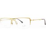 Goldene Ray Ban Brillenfassungen für Damen 