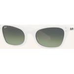 Grüne Ray Ban Cateye Sonnenbrillen aus Kunststoff für Damen 