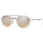 Silberne Ray Ban Verspiegelte Sonnenbrillen für Herren 