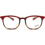 Rote Ray Ban Brillenfassungen aus Kunststoff für Herren 