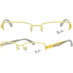 Gelbe Ray Ban Brillenfassungen aus Metall für Herren 