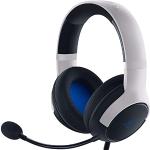 Razer Kaira X - Kabelgebundes Headset für PlayStation 5 (50 mm-Treiber, Hyperclear Kardioiden-Mikrofon, Lautstärkeregler, Mikrofon-Stumm-Taste) Schwarz-Weiß
