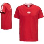 Rote Kurzärmelige RB Leipzig T-Shirts Größe L 