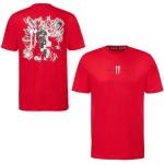 Rote Timo Werner T-Shirts für Herren Größe L 