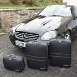 Schwarze Mercedes Benz Merchandise Koffersets 106l 3-teilig 