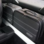 Roadsterbag Aston Martin V8 Vantage Coupé 2tlg. Kofferset Rücksitze Schwarz Koffer24