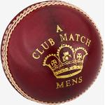 Readers Club Match 'A' Cricketball, 156 g, rot, Herren