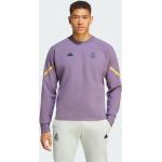 Violette adidas Real Madrid Herrensweatshirts Größe XL 
