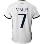 Real Madrid Heimtrikot Saison 2023-2024 - Vini JR. 7 - Offizielle Replik Offiziell lizenziert - Erwachsene, weiß, XXL