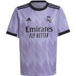Lila adidas Performance Real Madrid Real Madrid Trikots für Kinder zum Fußballspielen - Auswärts 2022/23 