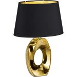Reduzierte Goldene Reality Leuchten Tischlampen & Tischleuchten aus Keramik 