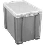 Really Useful Box Aufbewahrungsbox 19,0 l transparent, grau 39,5 x 25,5 x 29,0 cm