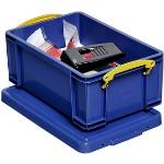 Really Useful Box Aufbewahrungsbox 9,0 l blau 39,5 x 25,5 x 15,5 cm