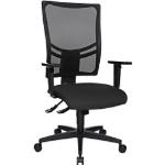 Anthrazitfarbene realspace Ergonomische Bürostühle & orthopädische Bürostühle  aus Kunststoff mit Armlehne Breite 0-50cm, Höhe 0-50cm, Tiefe 0-50cm 