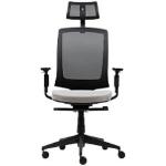 Schwarze realspace Ergonomische Bürostühle & orthopädische Bürostühle  aus Stoff mit Armlehne Breite 0-50cm, Höhe 0-50cm, Tiefe 0-50cm 