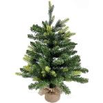 Reduzierte Grüne 35 cm Rebecca srl Quadratische Mini Weihnachtsbäume & Tisch Weihnachtsbäume 