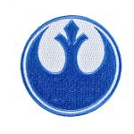 Blaue Star Wars Rogue One Bügelbilder & Bügelmotive mit Ornament-Motiv 