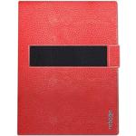 reboon Hülle für Samsung Galaxy Book 10.6 (LTE) Tasche Cover Case Bumper | in Rot Leder | Testsieger