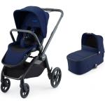 Recaro CELONA Kinderwagenset Gestell Black (10 Farben) Select Pacific Blue