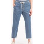 Blaue Unifarbene Recover Pants Sommerhosen mit Reißverschluss für Damen Größe XS 