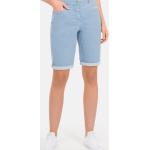 Reduzierte Hellblaue Unifarbene Recover Pants Jeans-Bermudas aus Denim für Damen Größe L für den für den Sommer 
