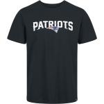 Schwarze Recovered Clothing NFL T-Shirts für Herren Größe M 
