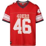Recovered San Francisco 49ers Dark Red NFL Oversized Jersey Trikot Mesh Relaxed Top - L
