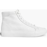 Weiße Calvin Klein High Top Sneaker & Sneaker Boots aus Canvas für Damen Größe 37 