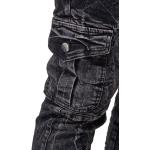 Schwarze Cipo & Baxx Redbridge Ripped Jeans & Zerrissene Jeans aus Denim enganliegend für Herren Weite 30, Länge 32 