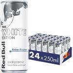 Red Bull Energy Drink White Edition - 24er Palette Dosen Getränke Kokos-Blaubeere, EINWEG (24 x 250 ml)