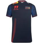 Red Bull Racing F1 Team Sergio Perez 11 Formel T-Shirt Offizielles Formel 1 - Blau - M