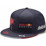 Red Bull Racing - Offizielle Formel 1 Merchandise Kollektion - Sergio Perez 2022 Team Flat Brim Teamkappe - Cap - Erwachsene - Dunkelblau - Einheitsgröße