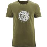 Reduzierte Dunkelgrüne Bio T-Shirts für Herren Größe S für den für den Sommer 