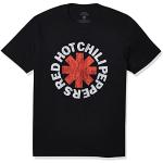 Red Hot Chili Peppers Herren Klassisches Asterisk T-Shirt, schwarz, S