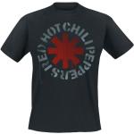Schwarze Red Hot Chili Peppers Herrenbandshirts Größe XL 