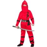 Schwarze Ninja-Kostüme für Kinder Größe 110 