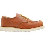 Reduzierte Braune Business Red Wing Hochzeitsschuhe & Oxford Schuhe mit Schnürsenkel aus Leder für Herren Größe 41 