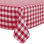 Rote Landhausstil Tischdecken 
