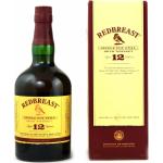Irische Redbreast Pure Pot Still Whiskeys 1,0 l für 12 Jahre Bourbon cask 
