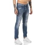 Blaue Cipo & Baxx Redbridge Ripped Jeans & Zerrissene Jeans aus Denim für Herren Weite 31 