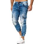 Slim-fit-Jeans REDBRIDGE blau Herren Jeans Slim Fit im Used-Look