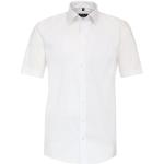 Reduzierte Weiße Unifarbene Kurzärmelige Redmond Kentkragen Hemden mit Kent-Kragen für Herren Größe XXL 