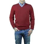 Redmond - Herren Pullover mit V-Ausschnitt (600), Größe:XL, Farbe:Rot(58)